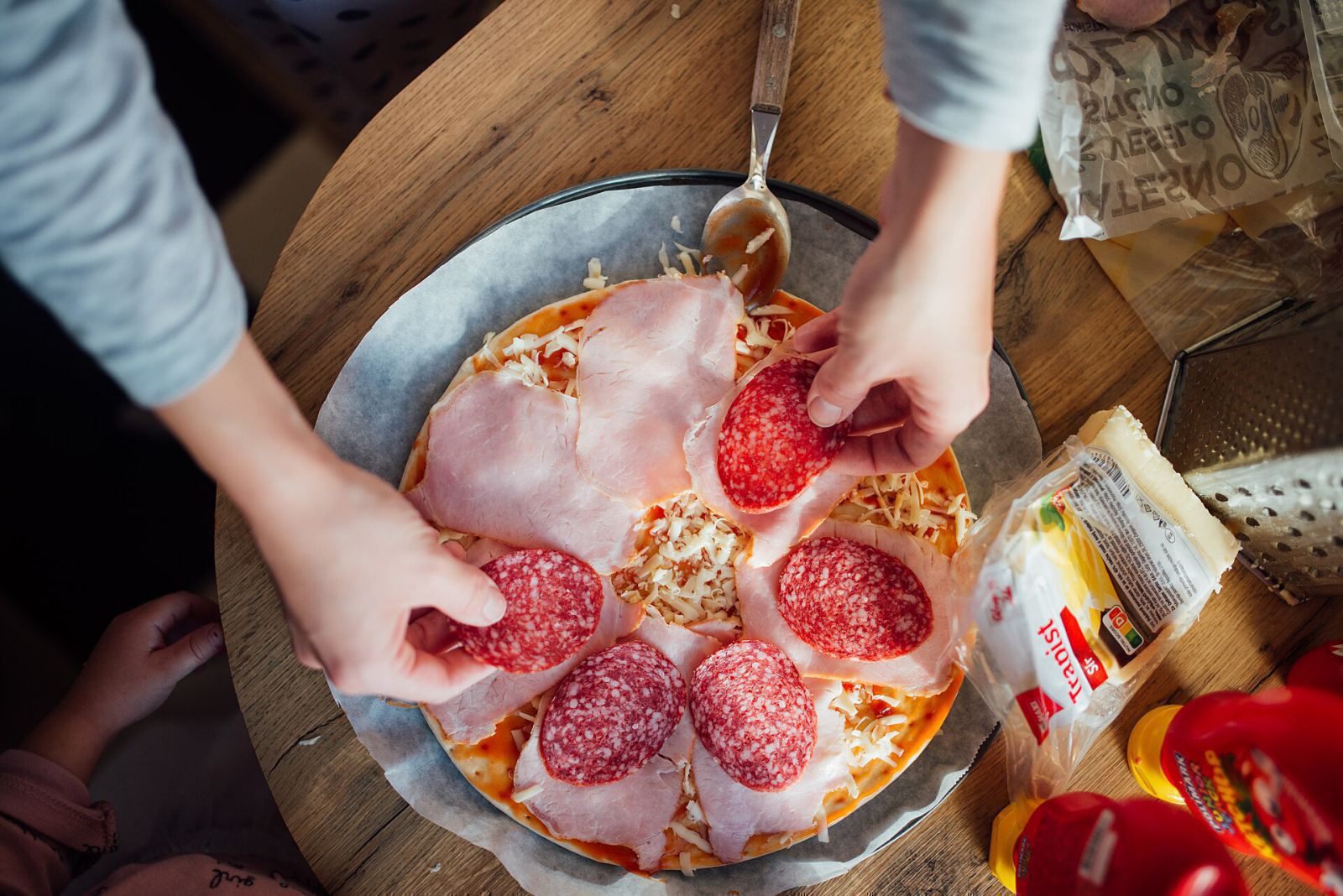 Pizza Salami van Chef Speciaal